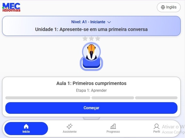 Capa da Página